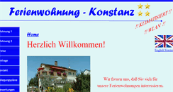 Desktop Screenshot of ferienwohnung-konstanz.de