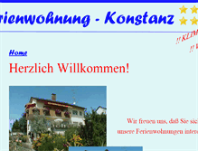 Tablet Screenshot of ferienwohnung-konstanz.de